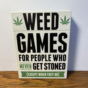 Weed Games For People Who Never Get Stoned Card Game 2020 DSS Games Complete